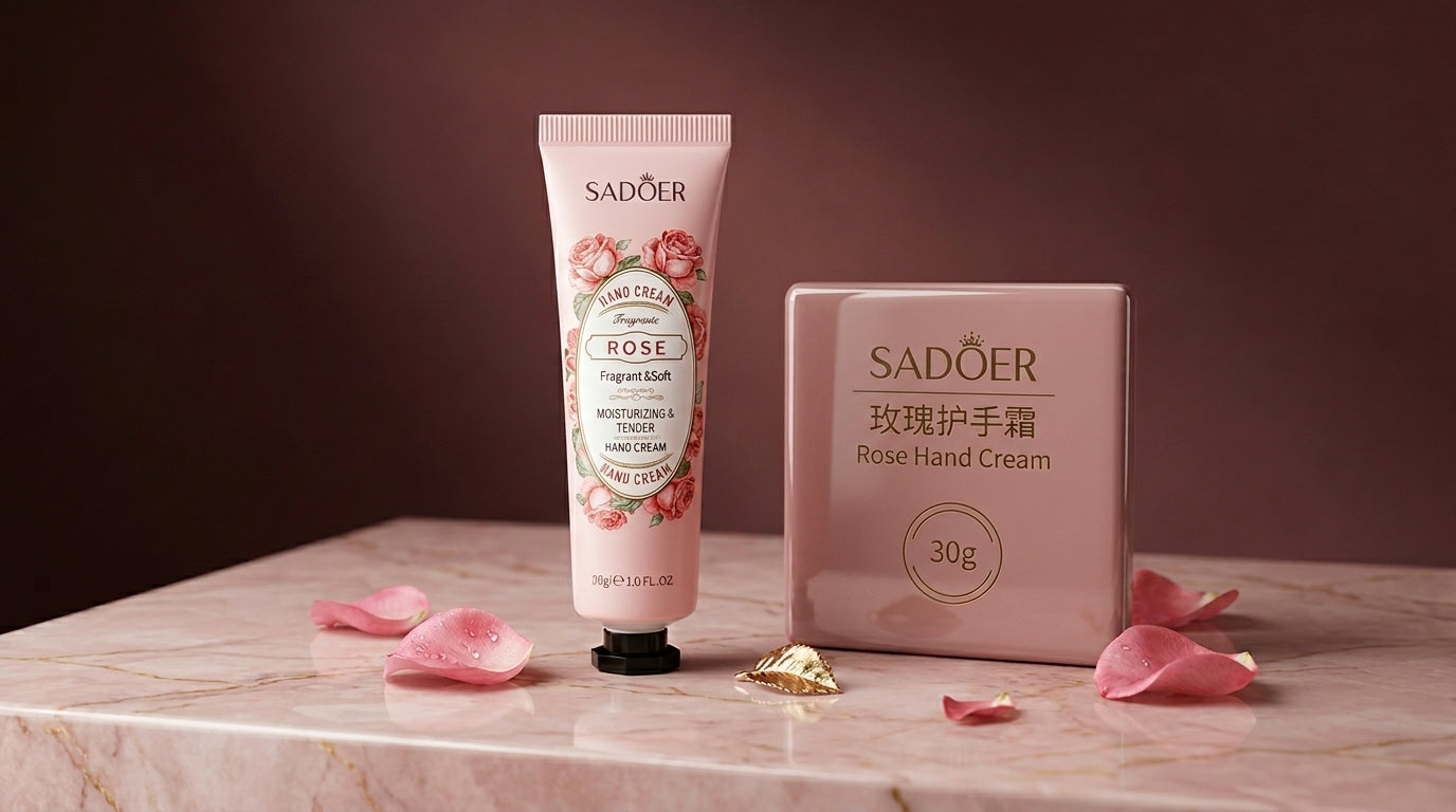 5 Pack Hand Cream Set Fruits and Flowers Hydrating Gift Set Moisturizing