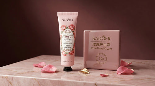5 Pack Hand Cream Set Fruits and Flowers Hydrating Gift Set Moisturizing