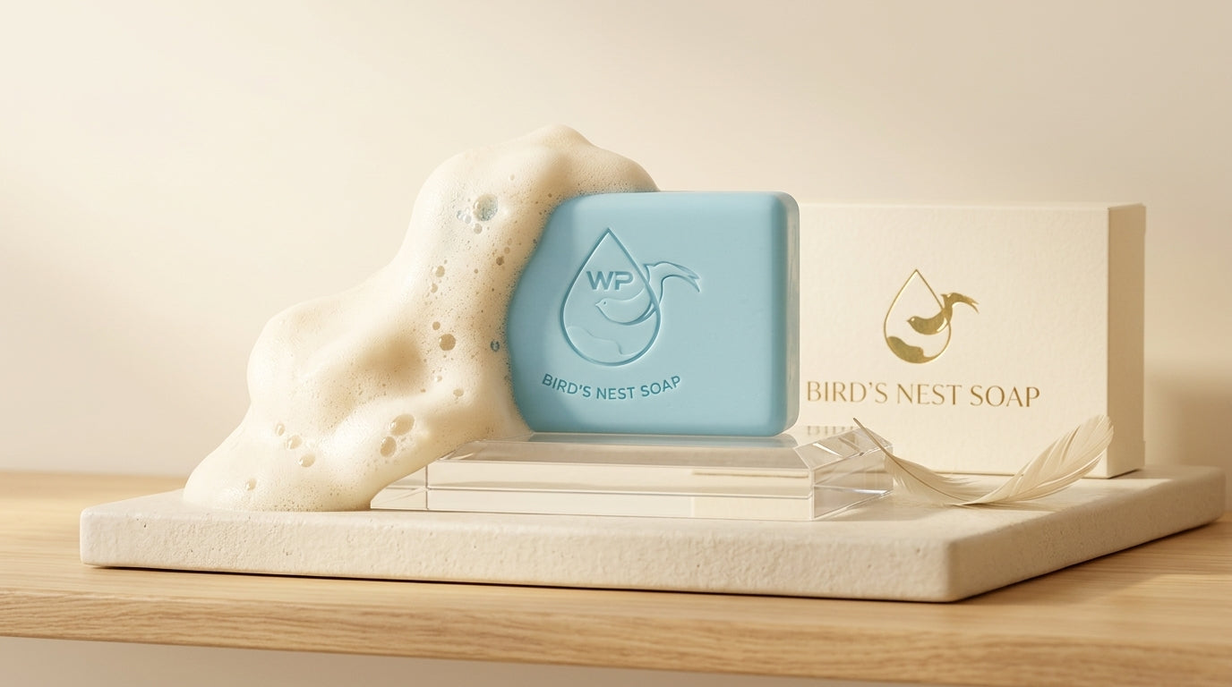 Bird’s Nest Soap Natural Face & Body Moisturizing Cleansing Bar