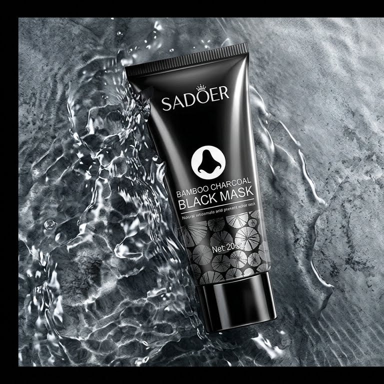 Black Charcoal Peel-Off Mask – Deep Pore Cleansing