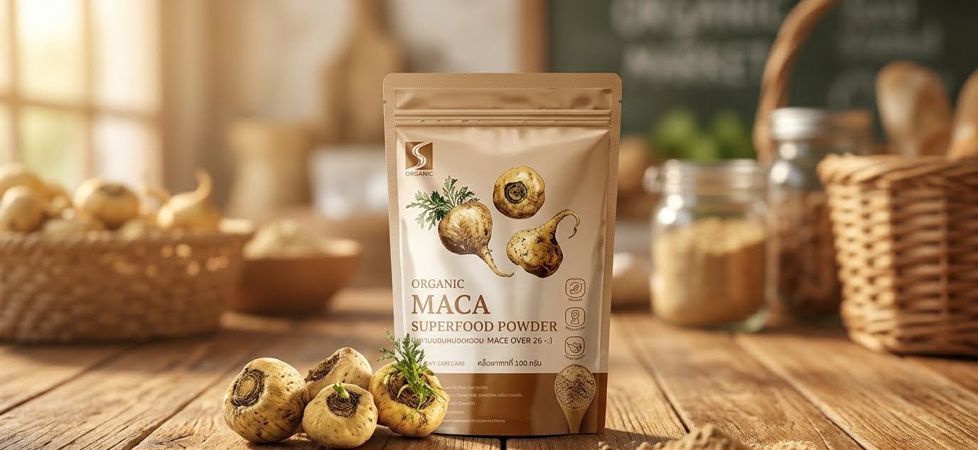 100% Natural Maca Powder Daily Energy & Wellness Support