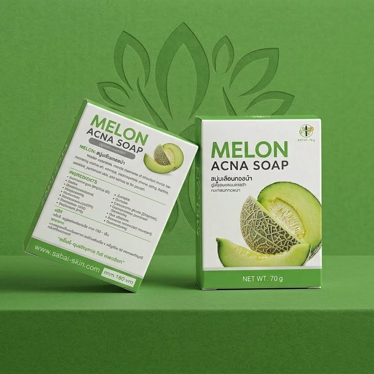 Melon Soap  Refreshing & Soft Skin Care