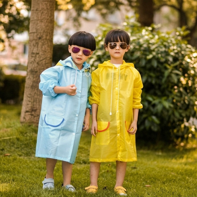 Kids Cartoon Raincoat  Waterproof Cute Design