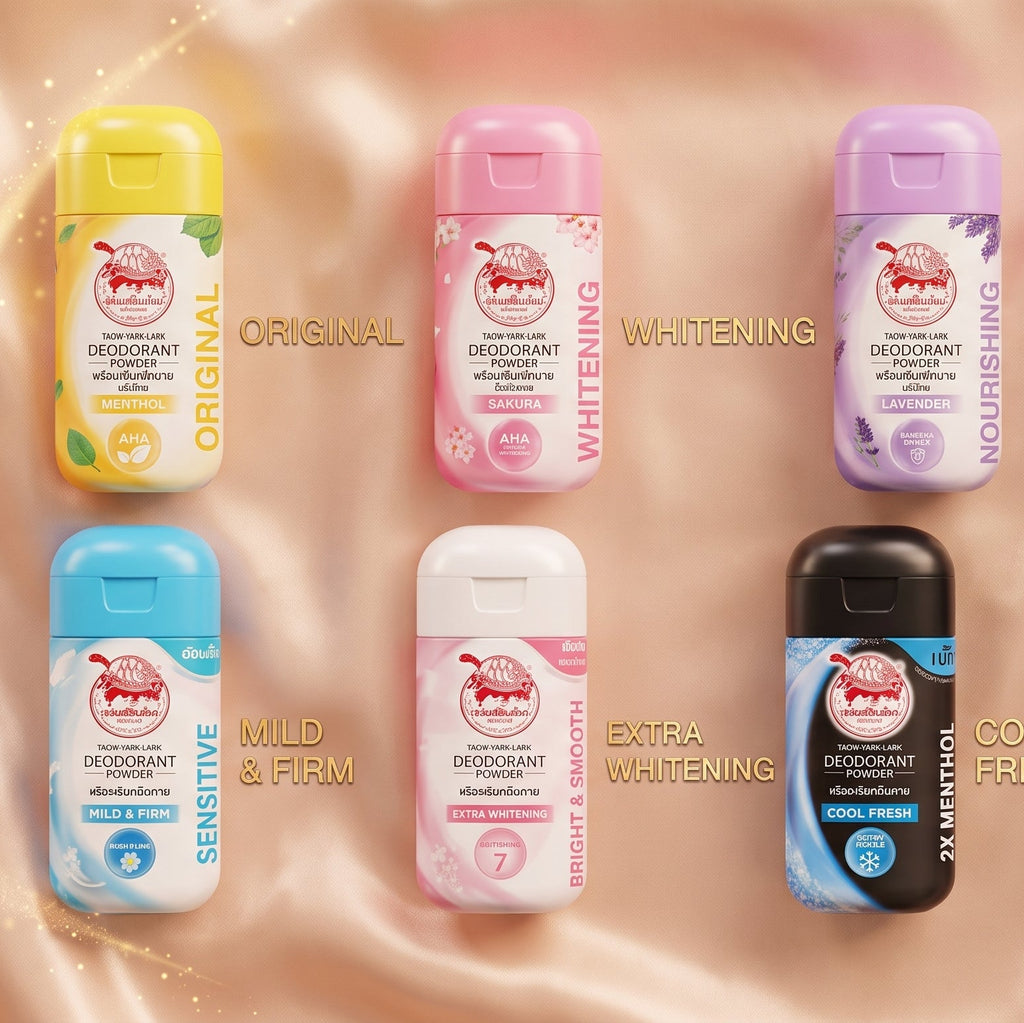 TAOYEABLOK Deodorant Powder 22g – Choose Your Formula