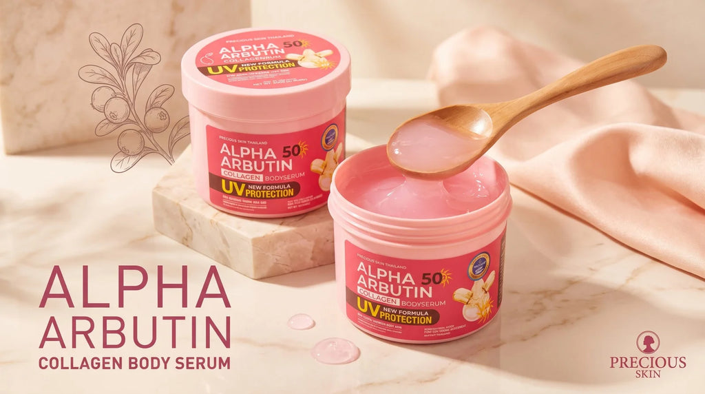 Alpha Arbutin Collagen Body Serum – Hydrating & Smoothing, 500g