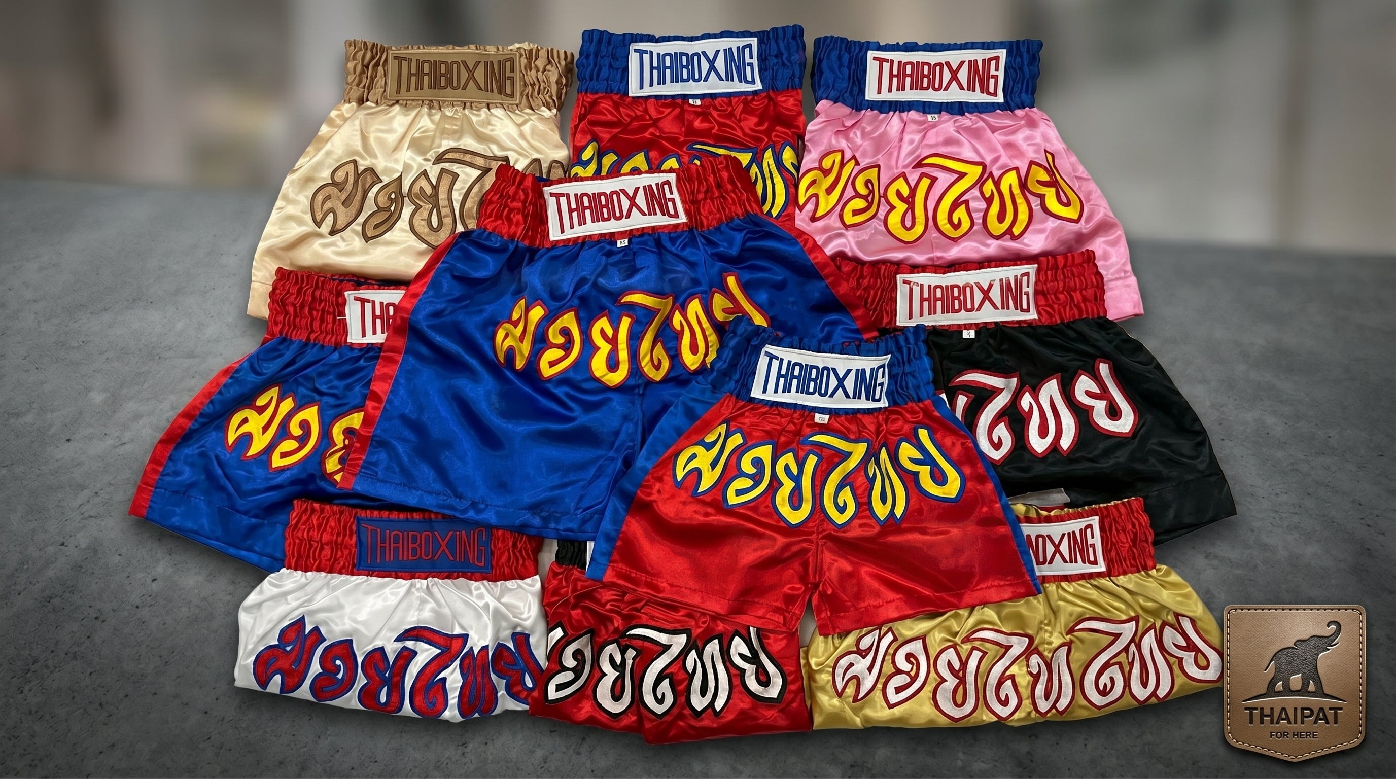 Kids Muay Thai Shorts Lightweight Boxing Training Shorts Youth Sizes