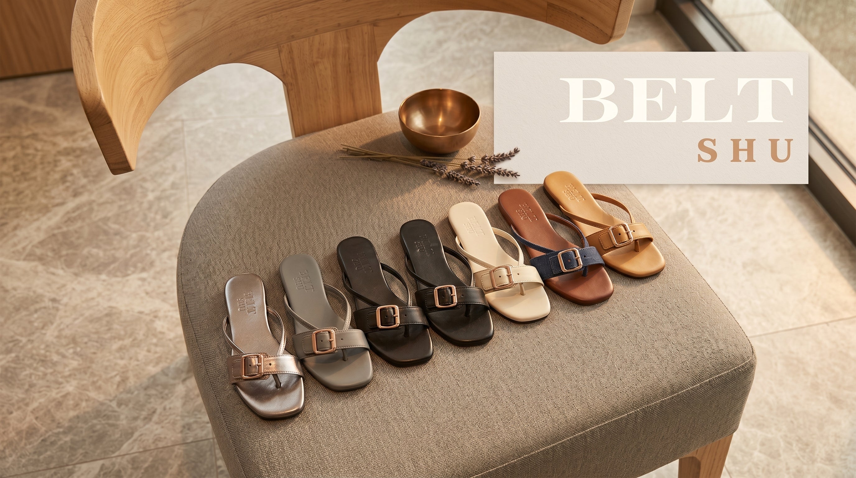 Women’s Buckle Sandals  Soft Sole Everyday Comfort