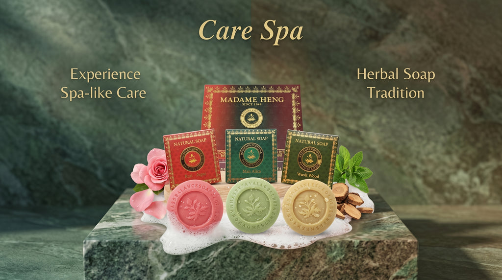 Madame Heng Herbal Soap Set  6 Bars (Care Spa Thailand)