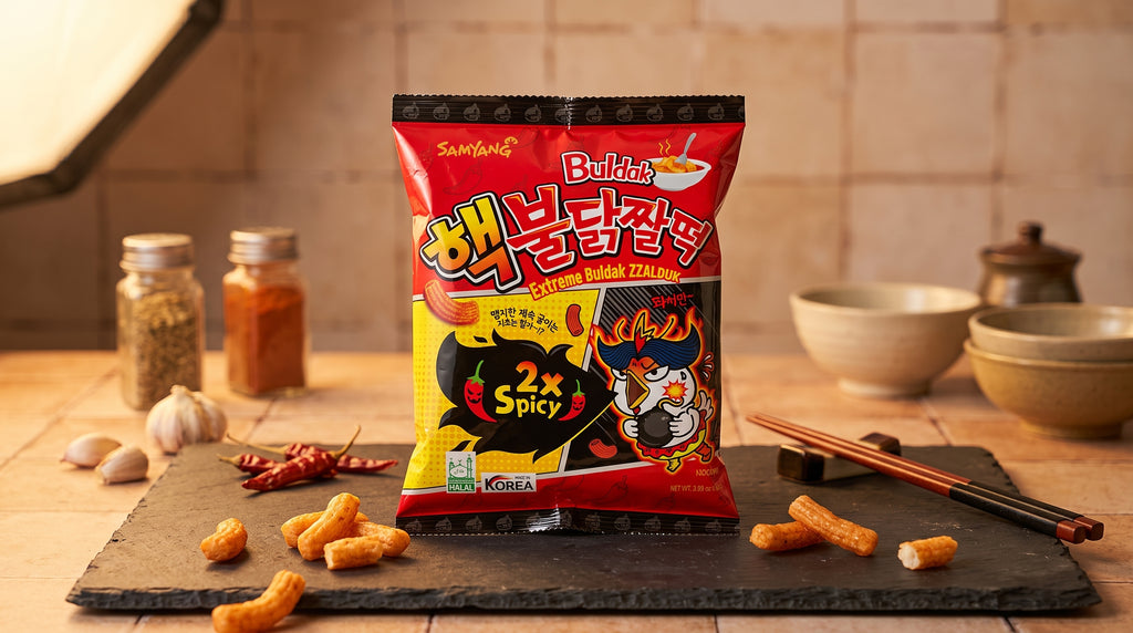 Samyang Extreme Zzaldduck Snack 80g – Pack of 3