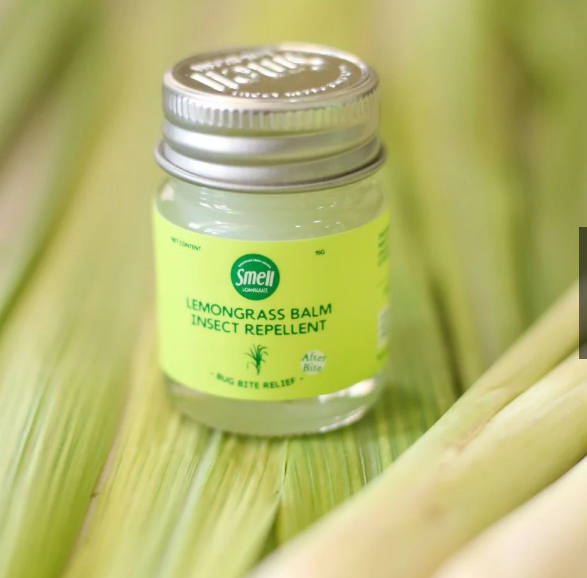 Lemongrass Balm Set Natural Herbal Balm 4 Jars Refreshing & Soothing