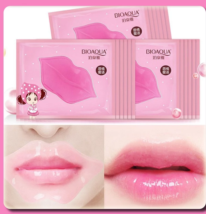 Lip Gel Mask Set Hydrating & Softening Lip Care (10 Pack)