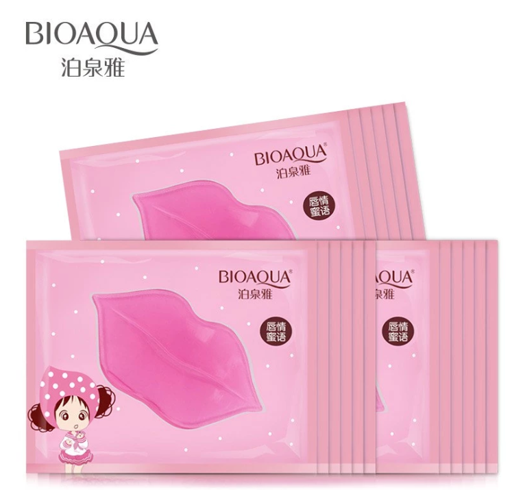 Lip Gel Mask Set Hydrating & Softening Lip Care (10 Pack)