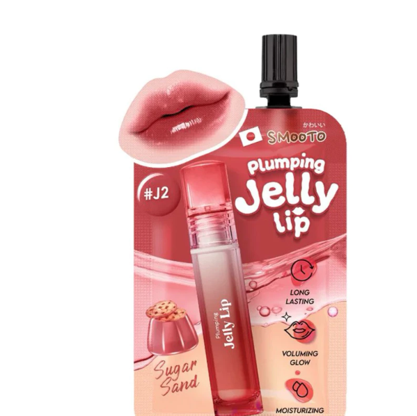 Fruity Lip Gloss Jelly Tube Hydrating Shine Lightweight Formula