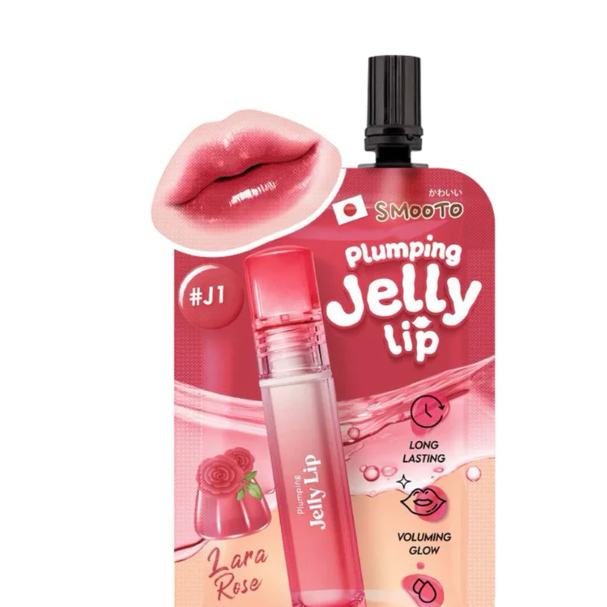 Fruity Lip Gloss Jelly Tube Hydrating Shine Lightweight Formula