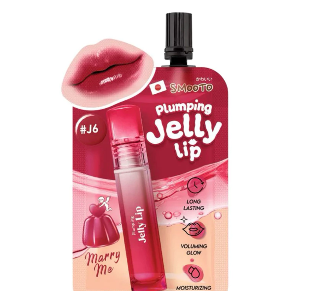 Fruity Lip Gloss Jelly Tube Hydrating Shine Lightweight Formula