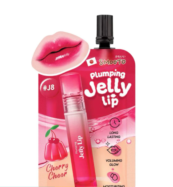 Fruity Lip Gloss Jelly Tube Hydrating Shine Lightweight Formula