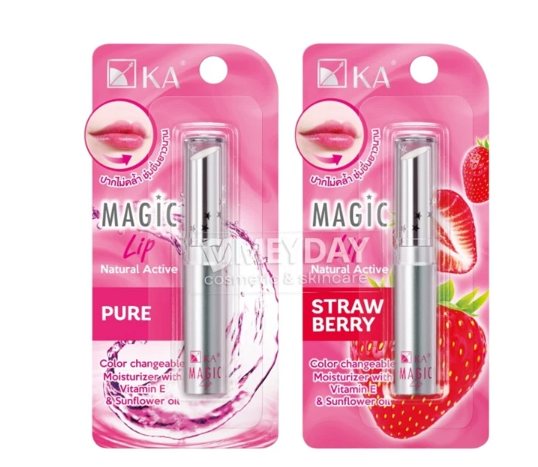 Color Changing Lip Balm Hydrating Natural Pink Glow