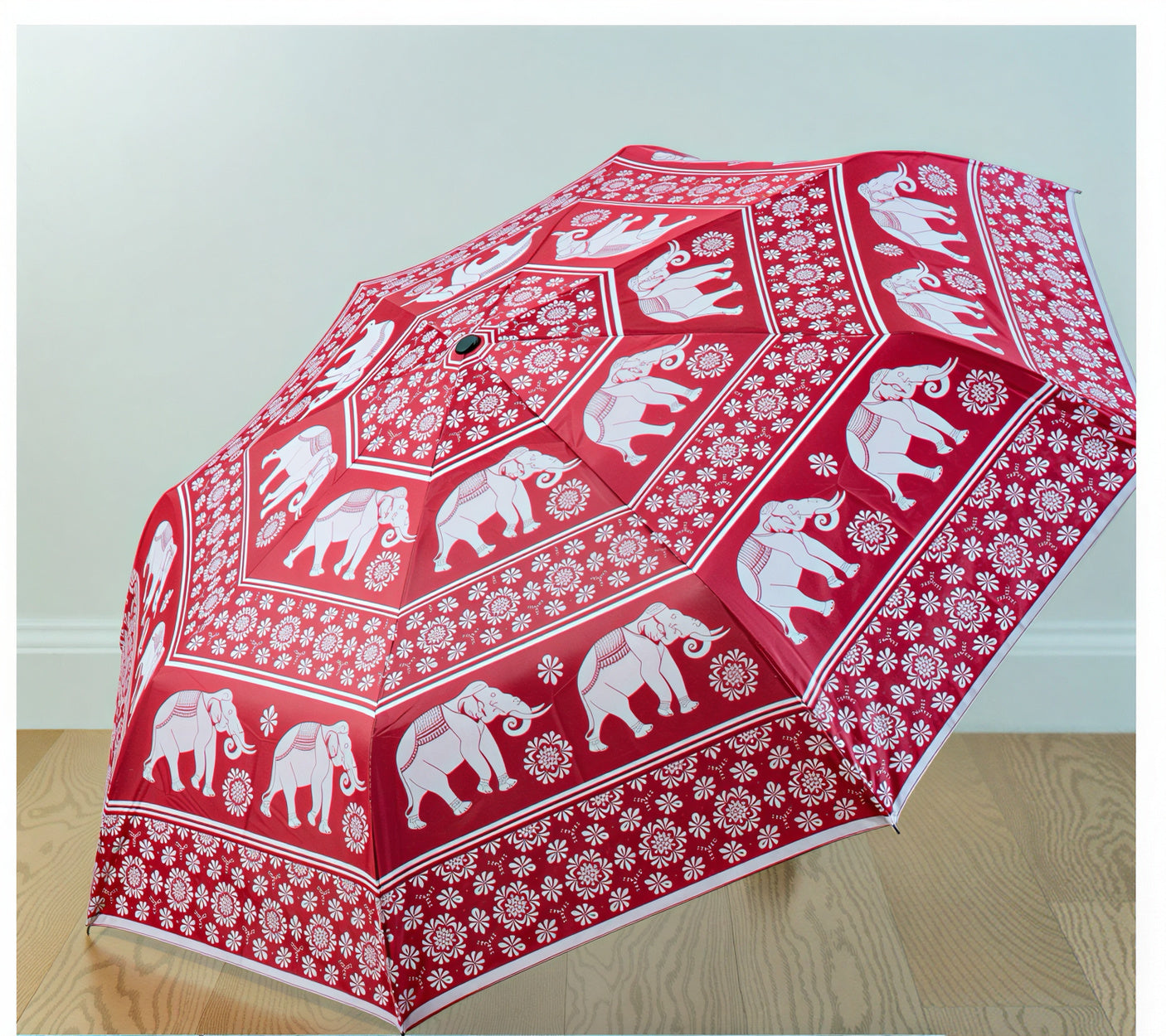Erawa Elephant Folding Umbrella  Thai Classic Design