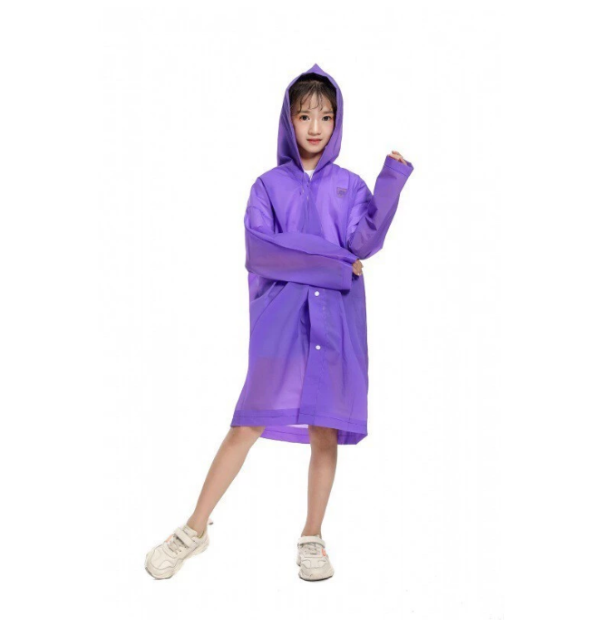 Lightweight EVA Raincoat Waterproof Everyday Protection