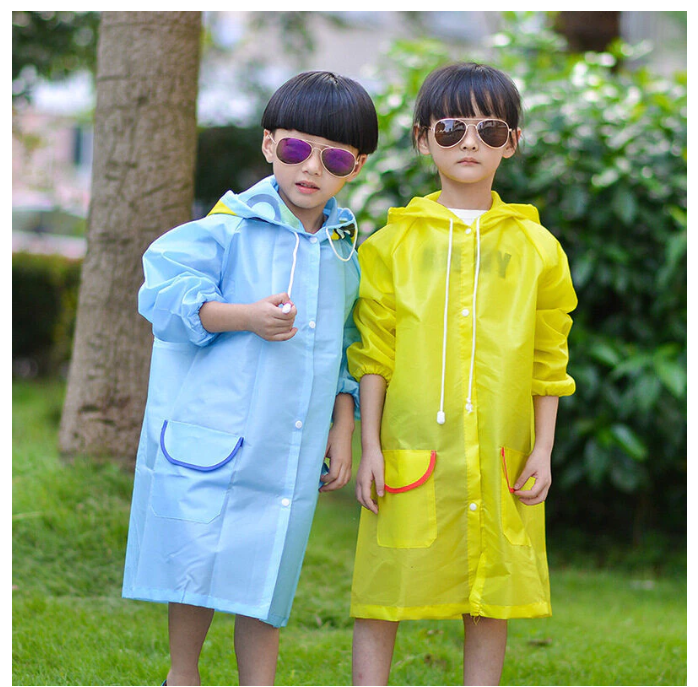 Kids Cartoon Raincoat  Waterproof Cute Design
