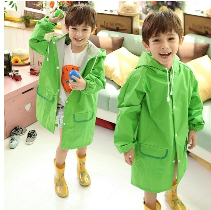 Kids Cartoon Raincoat  Waterproof Cute Design