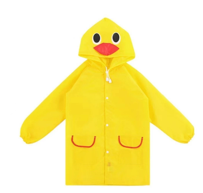 Kids Cartoon Raincoat  Waterproof Cute Design