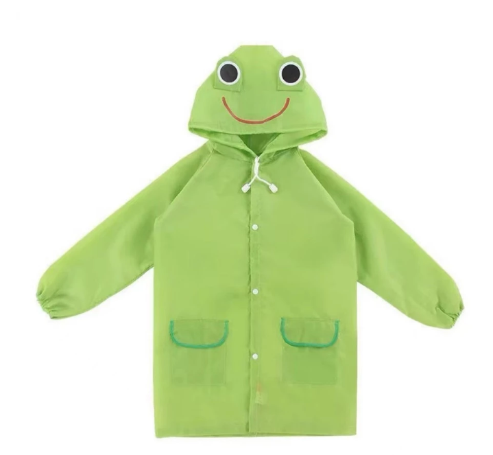 Kids Cartoon Raincoat  Waterproof Cute Design