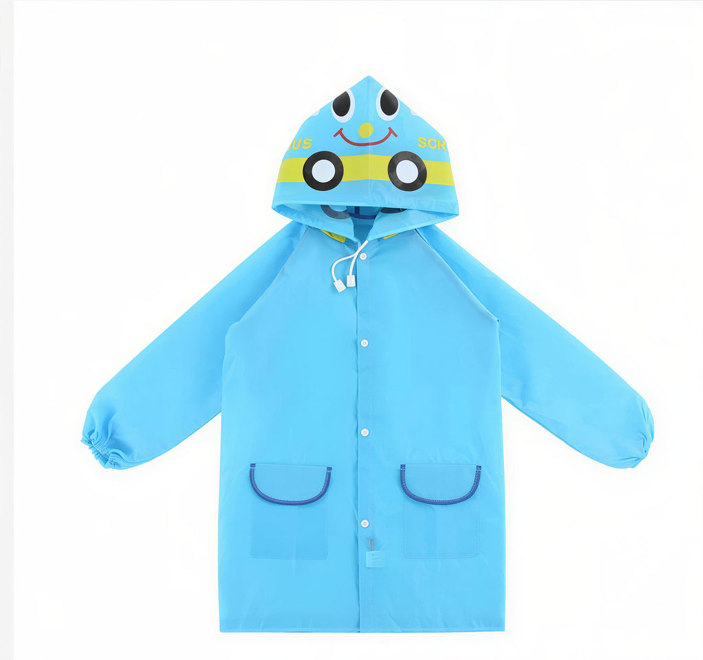 Kids Cartoon Raincoat  Waterproof Cute Design