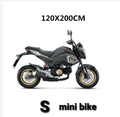 Waterproof Motorcycle & E-Bike Cover  Transparent 3 Pack