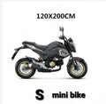 Waterproof Motorcycle & E-Bike Cover  Transparent 3 Pack