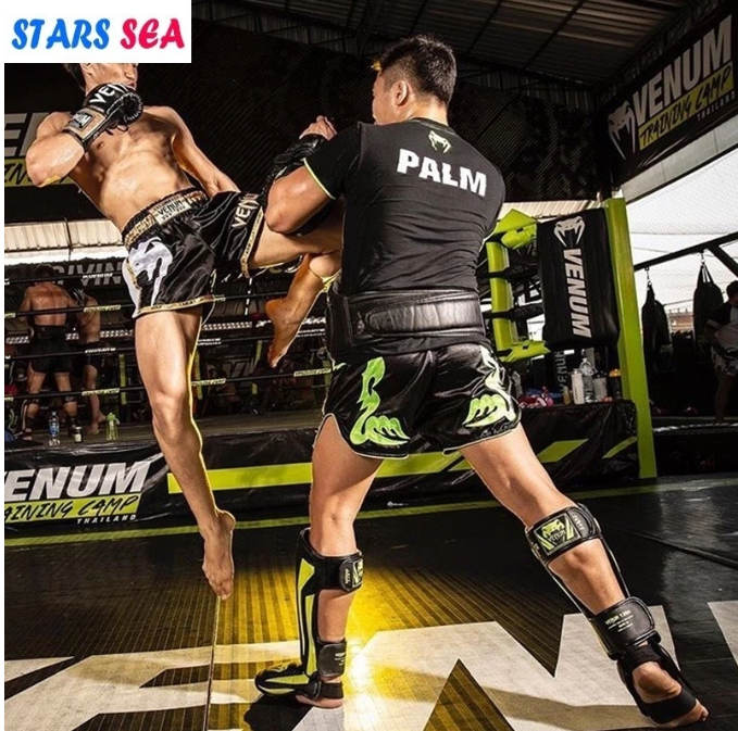 UFC Gym Training Shorts MMA Boxing Satin Shorts Performance Fit