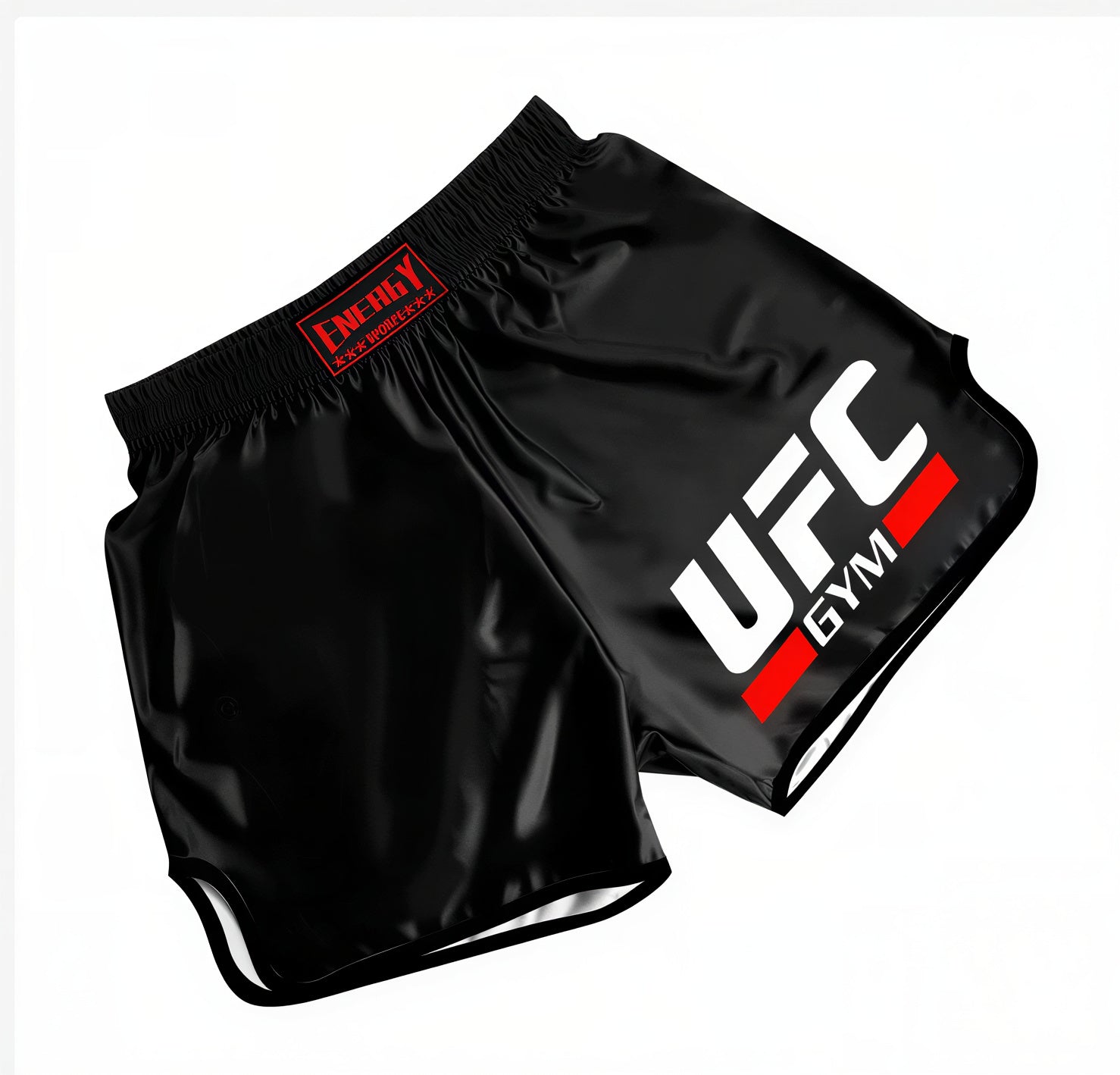 UFC Gym Training Shorts MMA Boxing Satin Shorts Performance Fit