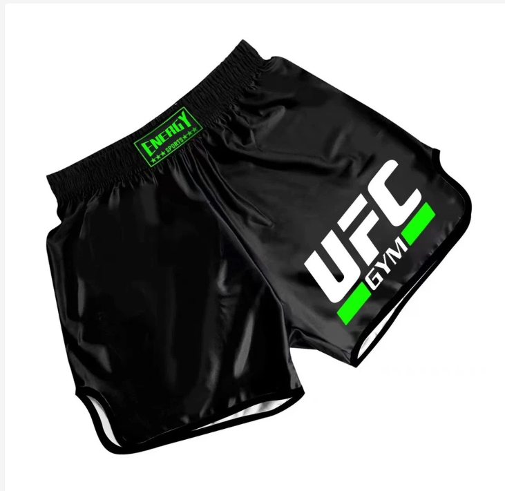 UFC Gym Training Shorts MMA Boxing Satin Shorts Performance Fit