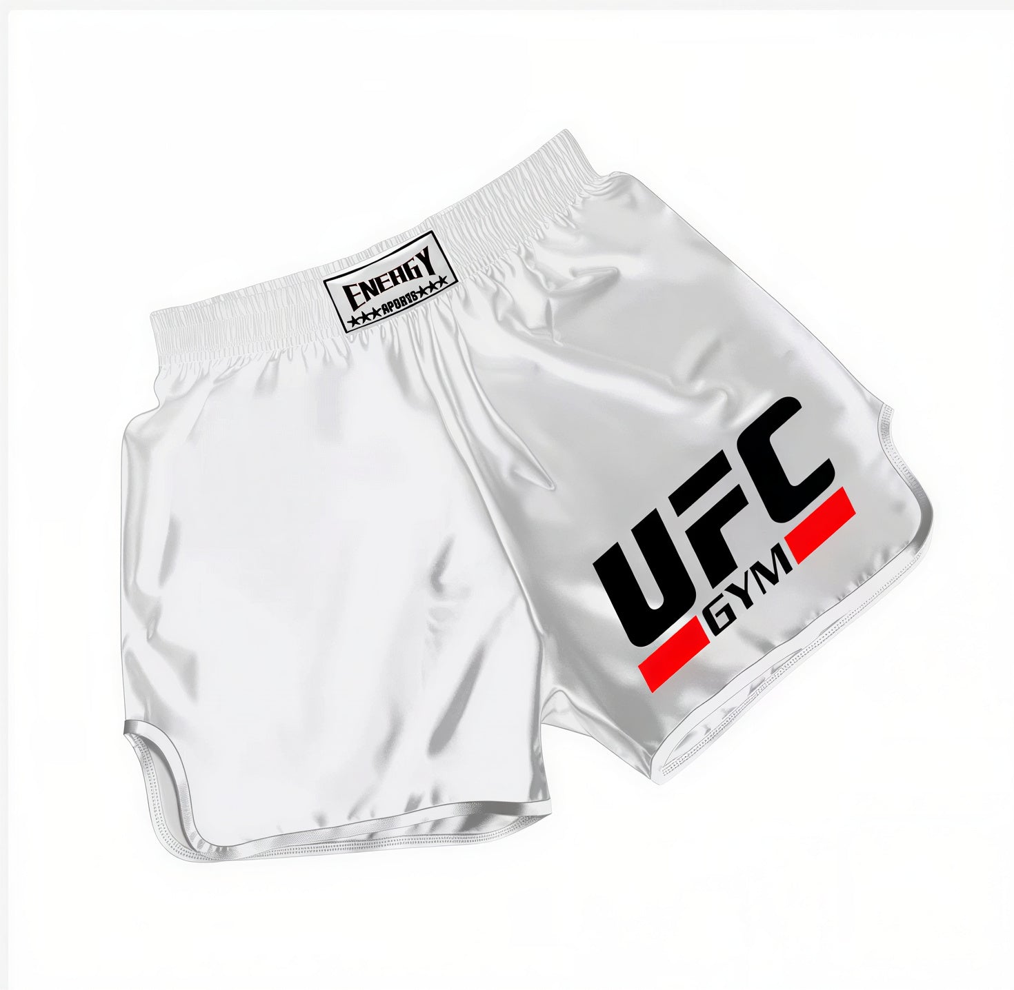 UFC Gym Training Shorts MMA Boxing Satin Shorts Performance Fit