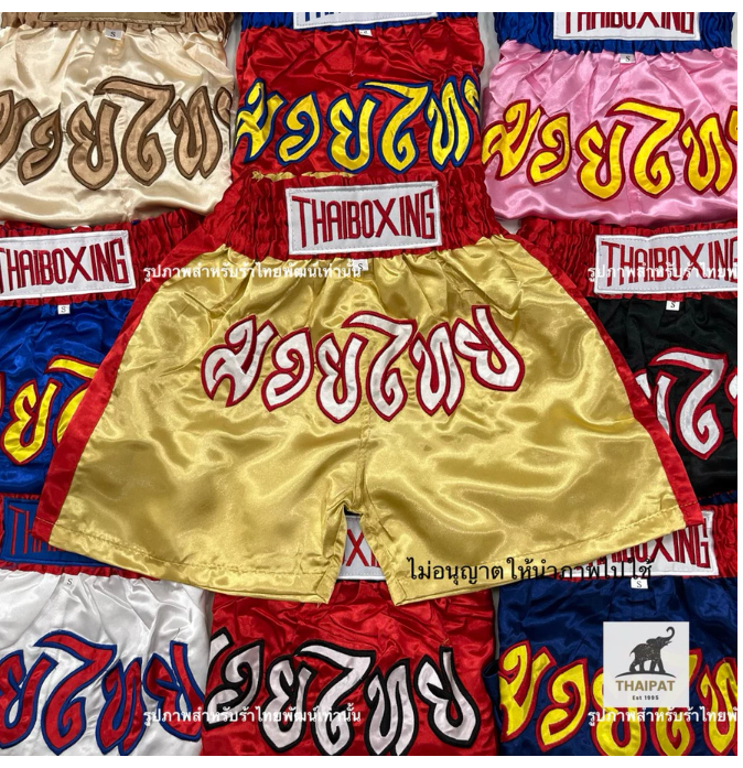 Kids Muay Thai Shorts Lightweight Boxing Training Shorts Youth Sizes