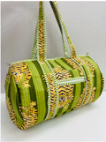 Handmade Barrel Bags Quilted Cotton Travel & Gym Bag