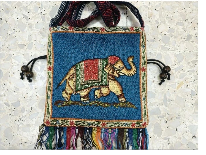 Handmade Thai Fabric Bags Authentic Naga Collection