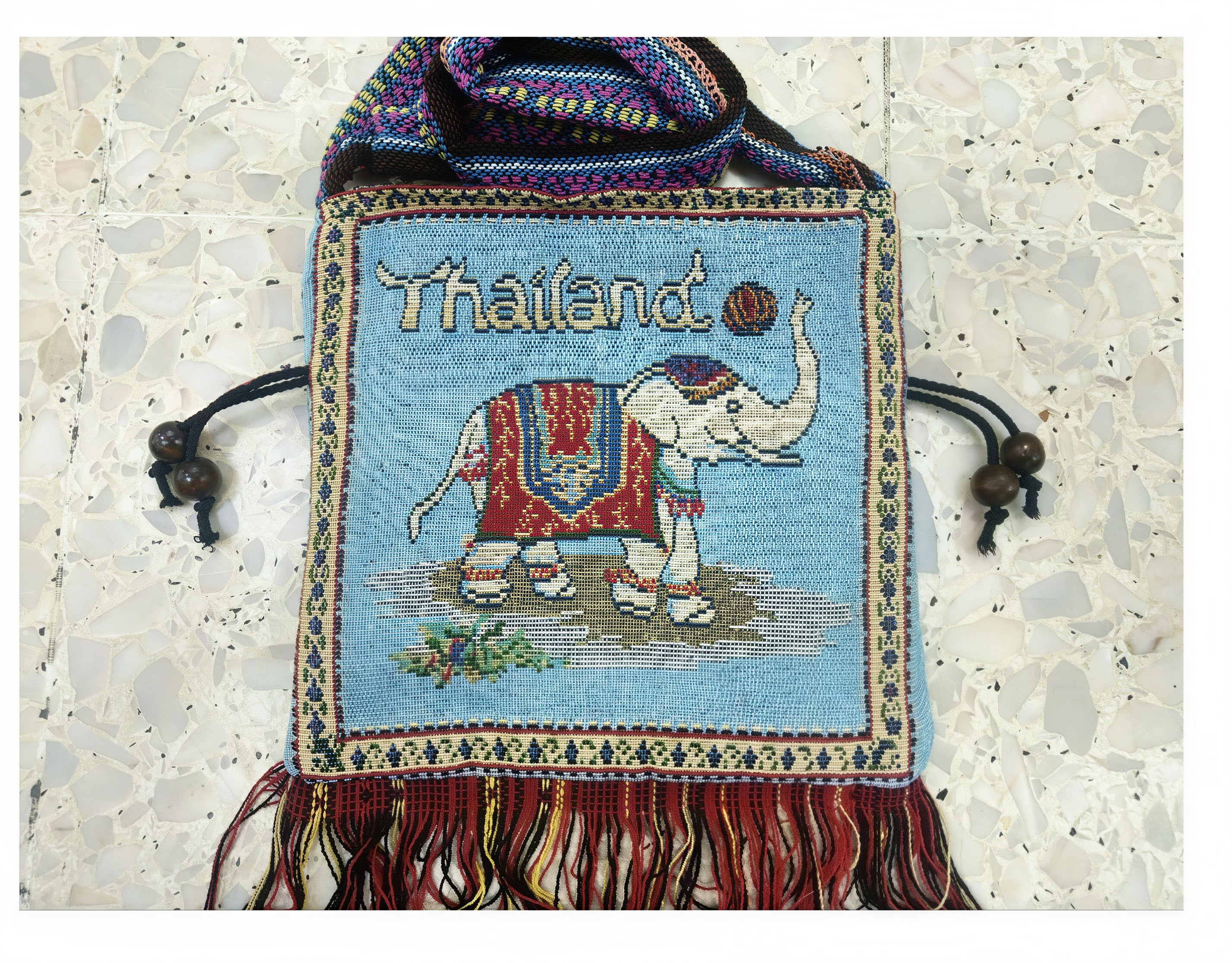 Handmade Thai Fabric Bags Authentic Naga Collection