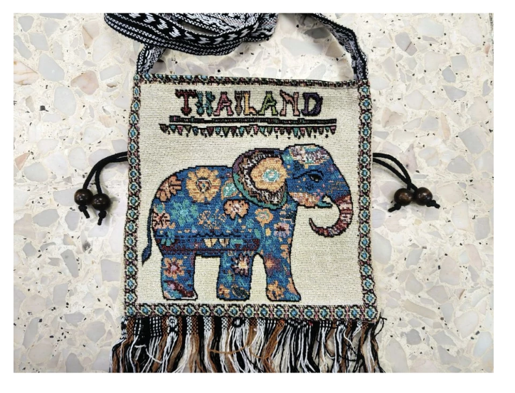 Handmade Thai Fabric Bags Authentic Naga Collection