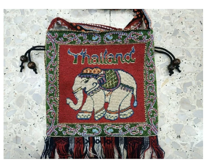 Handmade Thai Fabric Bags Authentic Naga Collection