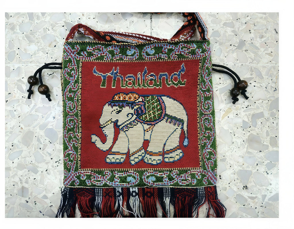 Handmade Thai Fabric Bags Authentic Naga Collection