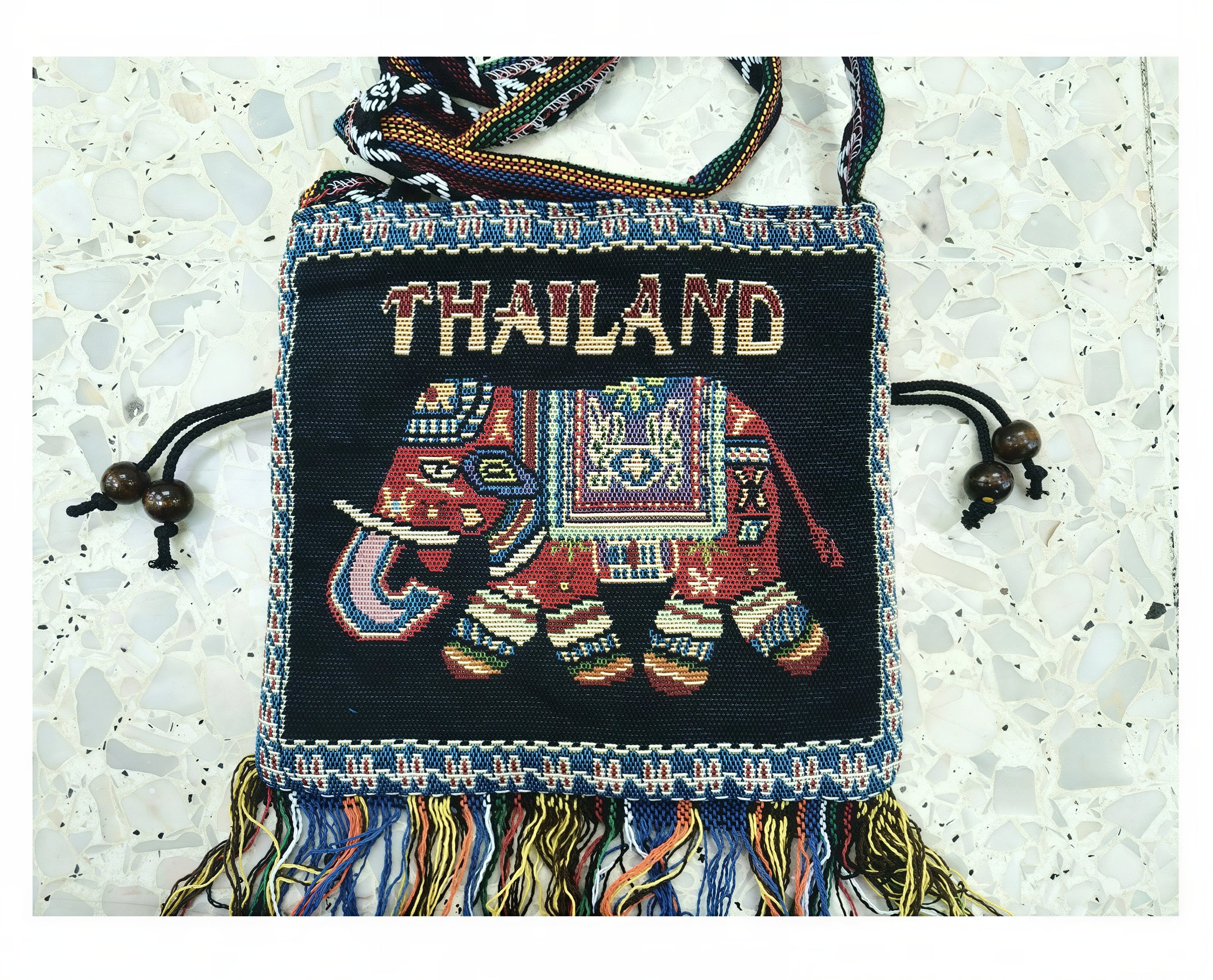 Handmade Thai Fabric Bags Authentic Naga Collection