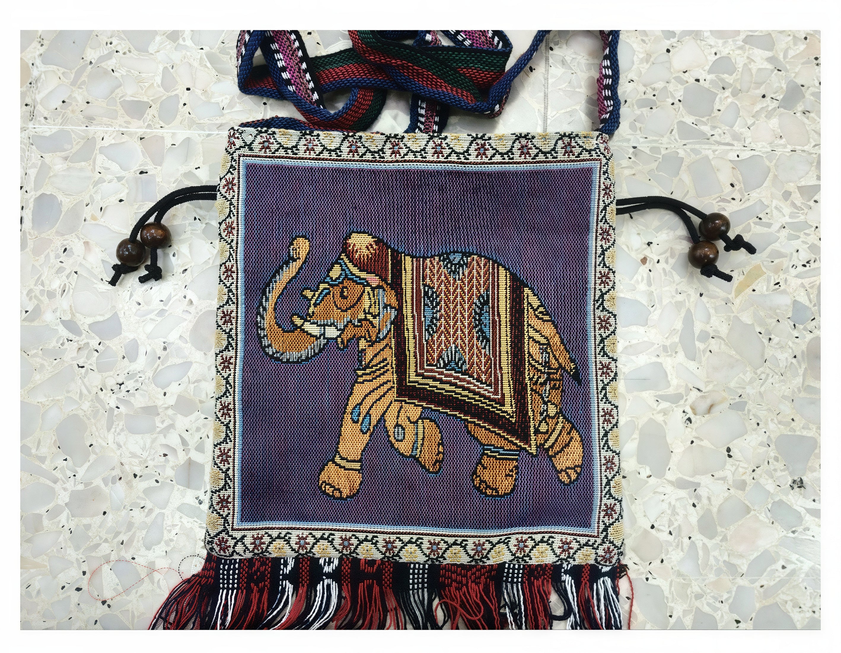 Handmade Thai Fabric Bags Authentic Naga Collection