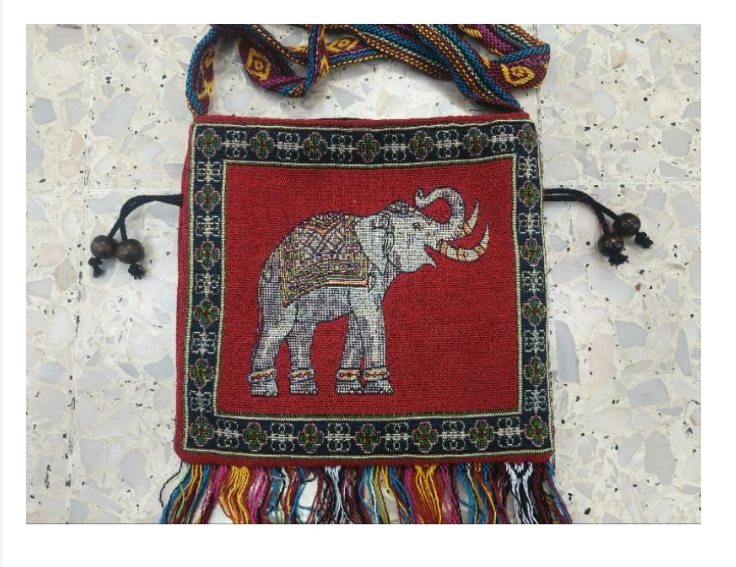 Handmade Thai Fabric Bags Authentic Naga Collection