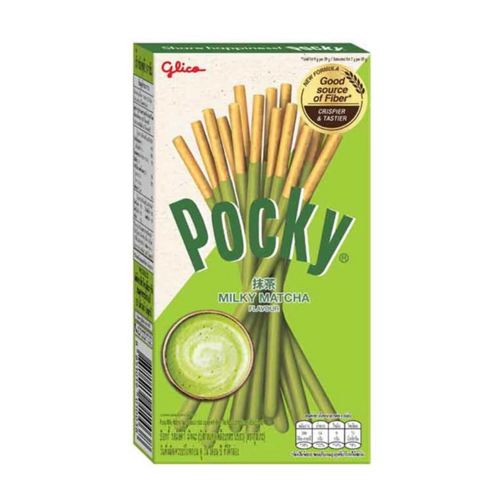 Pocky Matcha Milk Biscuit Sticks Japanese Snack 10 Pack