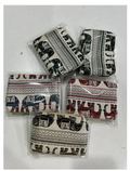 Handmade Thai Fabric Wallet Elephant Pattern Collection