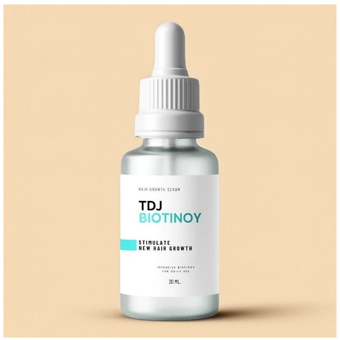 TDJ BIOTINOY Hair Serum Lightweight Scalp Care Nourishing Formula