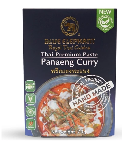 Blue Elephant Panang Curry Paste Authentic Thai Cooking Paste
