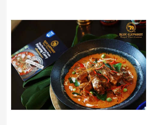 Blue Elephant Panang Curry Paste Authentic Thai Cooking Paste