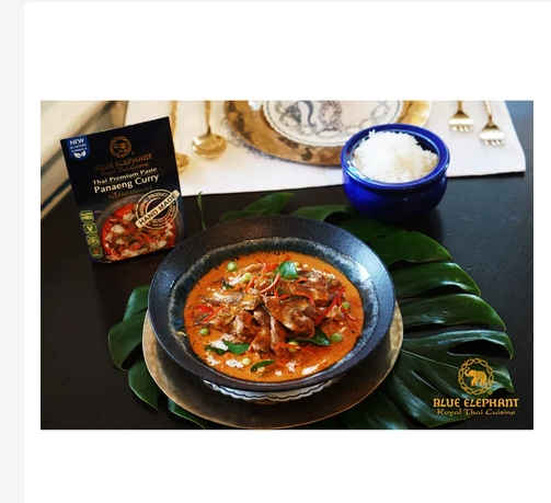 Blue Elephant Panang Curry Paste Authentic Thai Cooking Paste